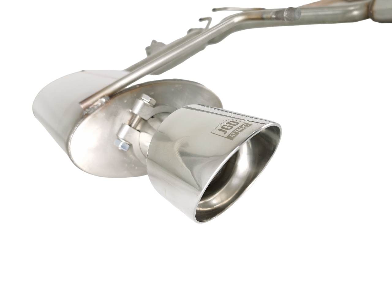 Passivt avgassystem + Y-rör (Mustang 15-23 Ecoboost) - 3
