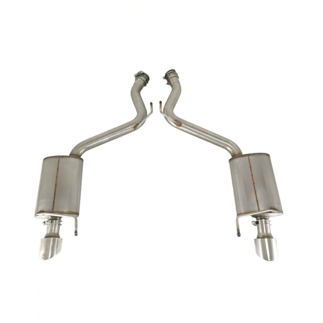Passivt avgassystem + Y-rör (Mustang 15-23 Ecoboost) - 4
