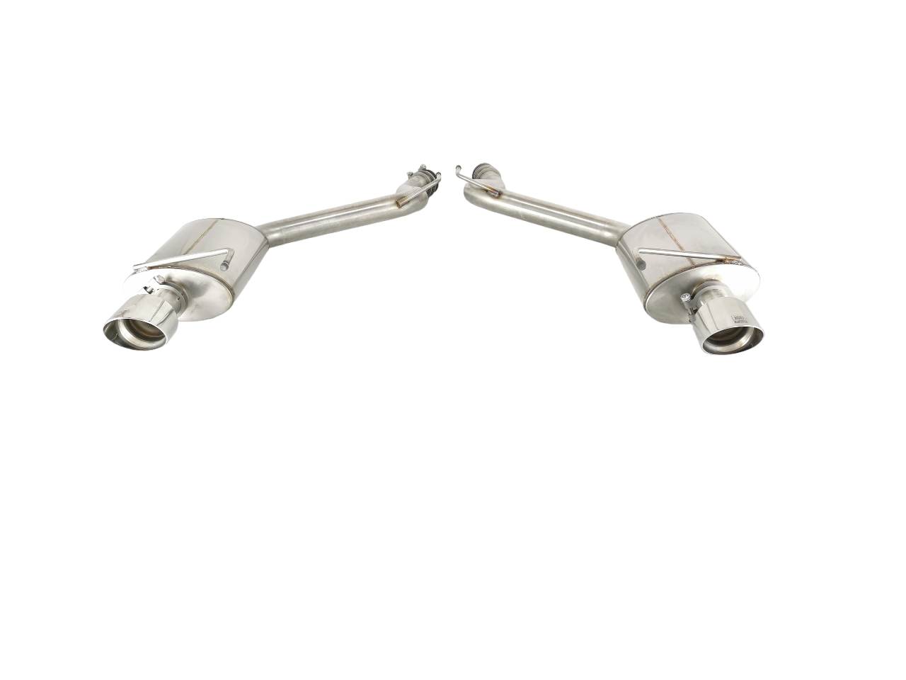Passivt avgassystem + Y-rör (Mustang 15-23 Ecoboost) - 7