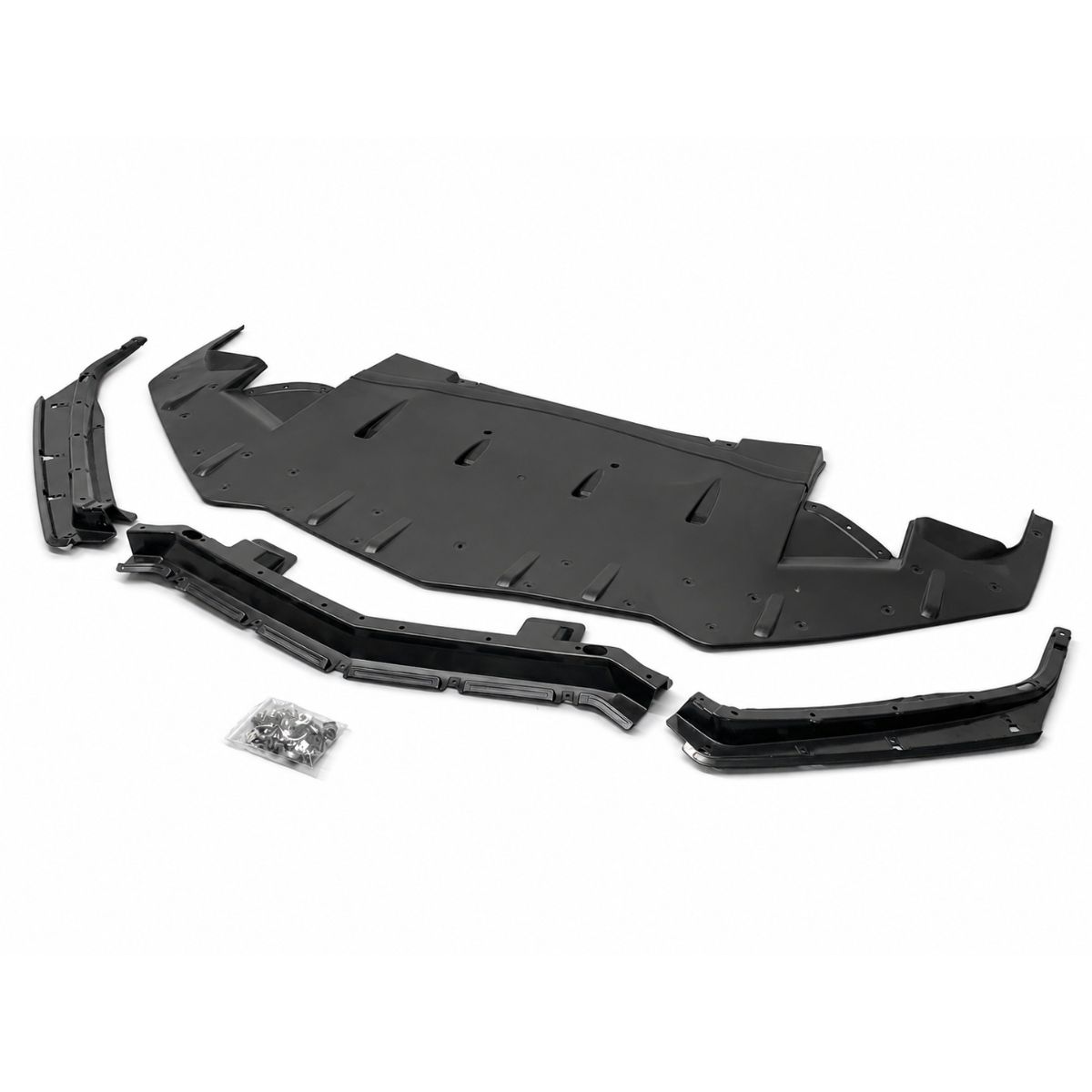 Underplåt och förstärkning för frontsplitter (CORVETTE C8 Stingray 20–26) - 3