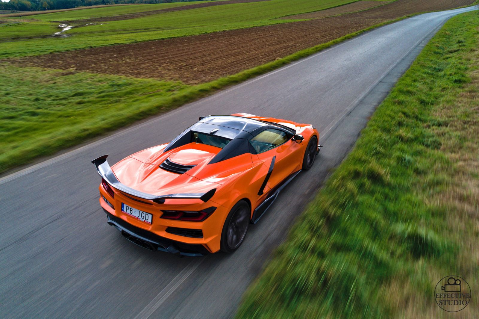 Z06-bakspoiler i torr kolfiber (CORVETTE C8 Z06 23–26) - 6