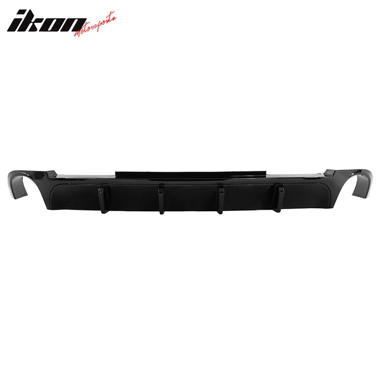 Bakre diffuser – Competition stil – blanksvart (Mustang 13-14) - 8