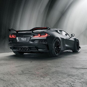 Z06-bakspoiler – blanksvart (CORVETTE C8 Z06 23–26)