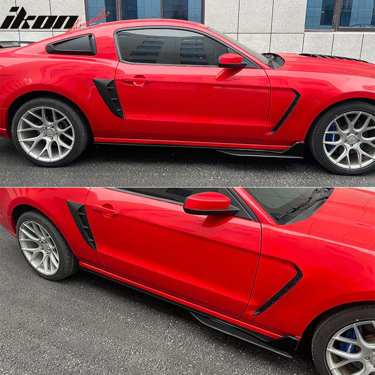 GT500 stil Sidokjolar (Mustang 10-14) - 3