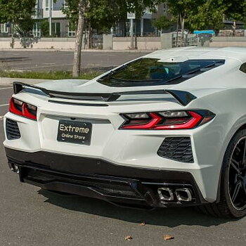 Z51 High-bakspoiler – blanksvart (CORVETTE C8 20–26)