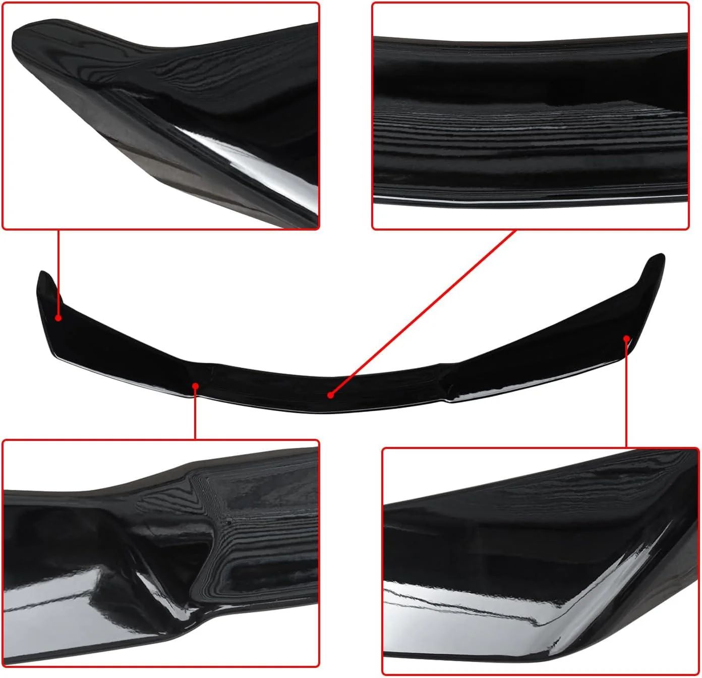 Z51 High-bakspoiler – blanksvart (CORVETTE C8 20–26) - 9