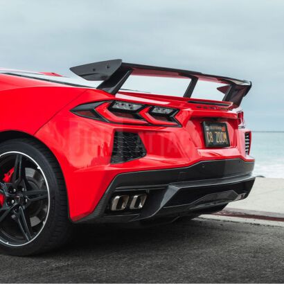 High Wing-bakspoiler i kolfiber (CORVETTE C8 Stingray 20–26)