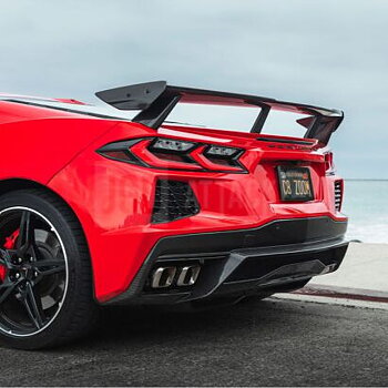 High Wing-bakspoiler i kolfiber (CORVETTE C8 Stingray 20–26)