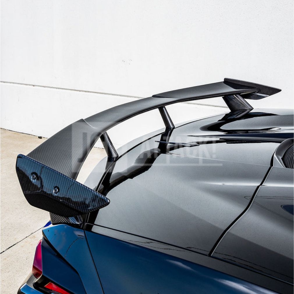 High Wing-bakspoiler i kolfiber (CORVETTE C8 Stingray 20–26) - 4