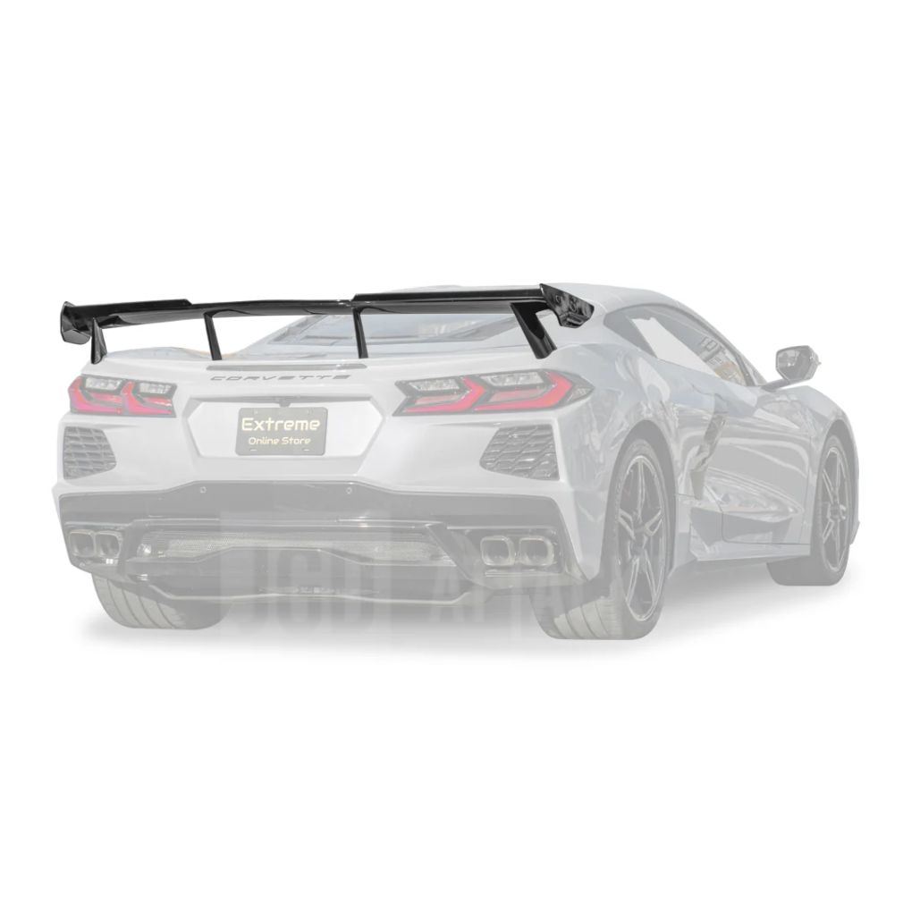 High Wing-bakspoiler i kolfiber (CORVETTE C8 Stingray 20–26) - 5