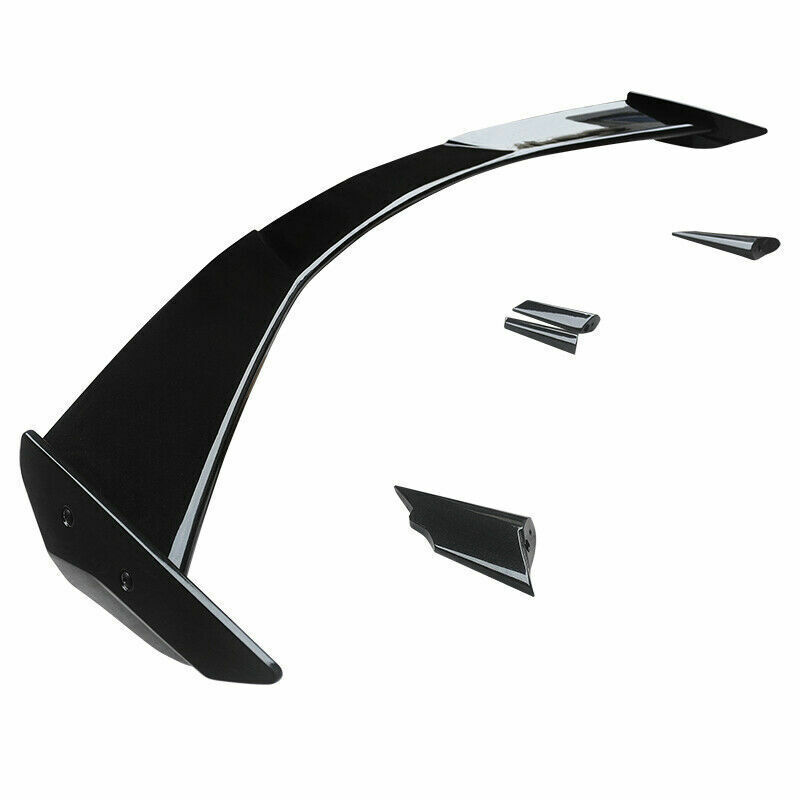 High Wing-bakspoiler – blanksvart (CORVETTE C8 Stingray 20–26) - 8