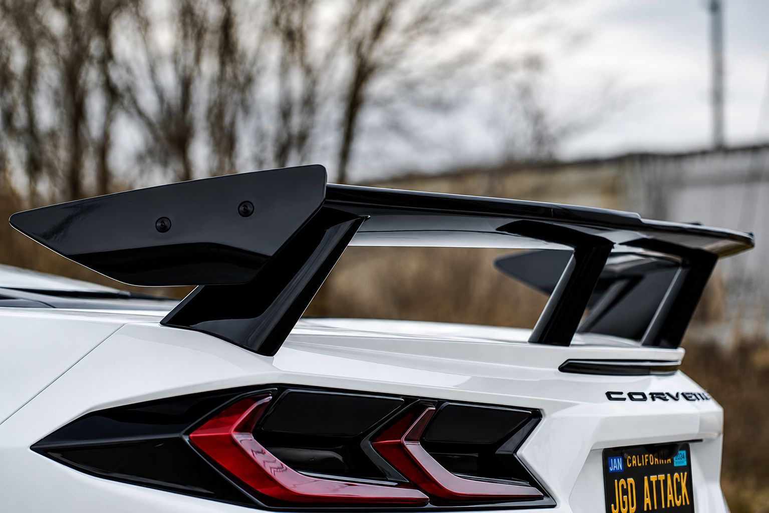 Premium High Wing – Carbon Flash (CORVETTE C8 Stingray 20–26) - 7