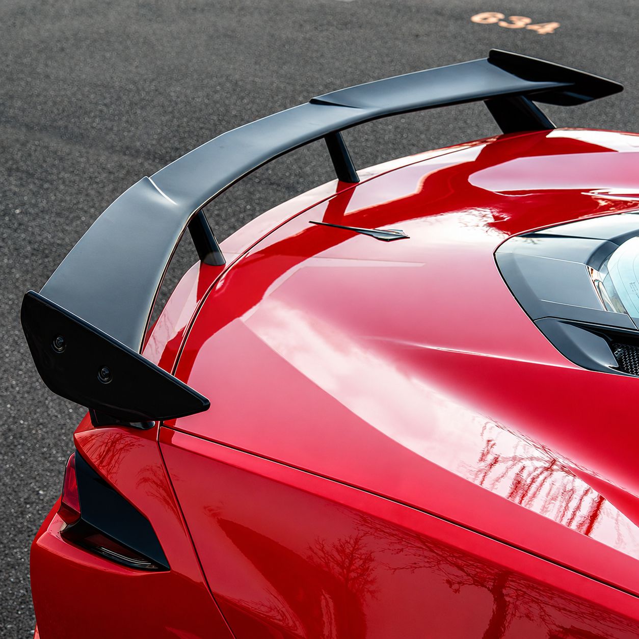 Premium High Wing – Carbon Flash (CORVETTE C8 Stingray 20–26) - 10