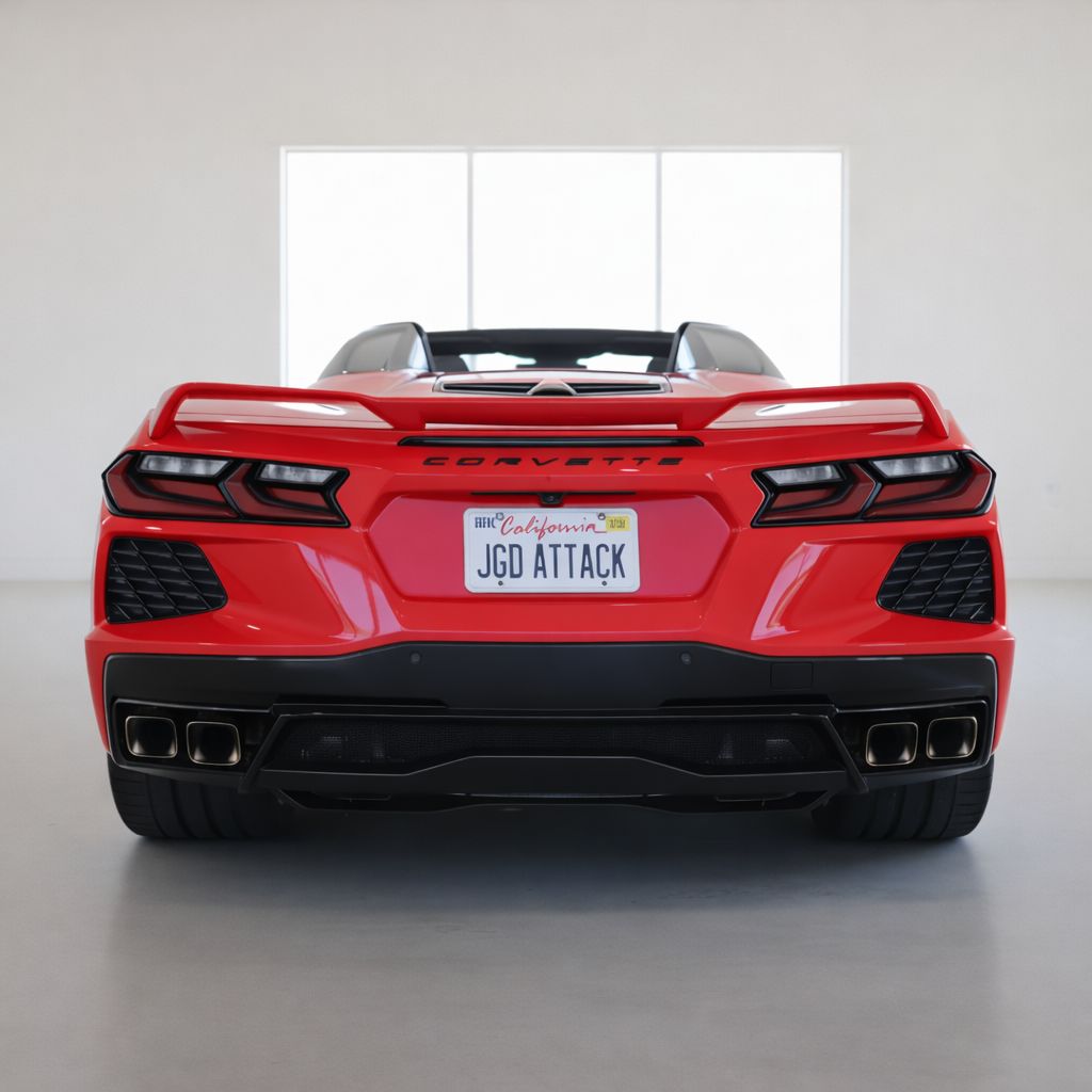 Bakdiffuser i originalutförande – Carbon Flash (CORVETTE C8 20–26) - 2