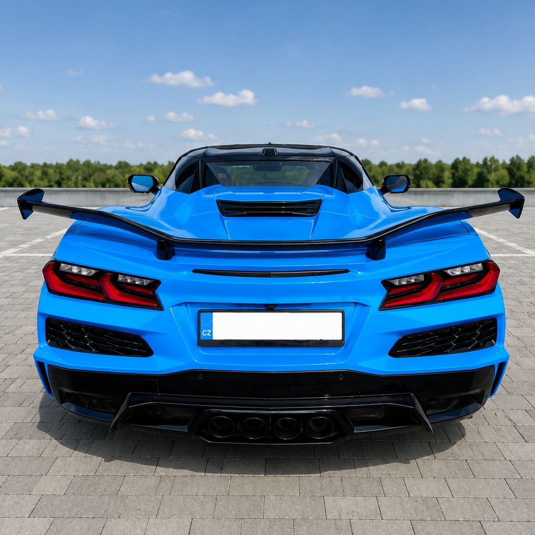 Centralt Z06-inspirerat avgassystem (CORVETTE C8 Stingray 20–26) - 4