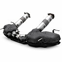 Centralt Z06-inspirerat avgassystem (CORVETTE C8 Stingray 20–26)