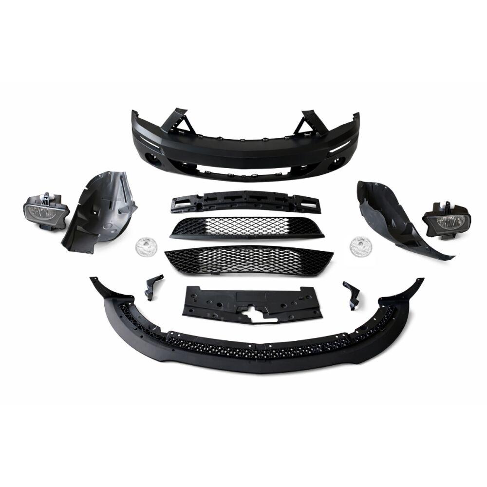 Frontkonverteringssats med belysning – Shelby GT500 stil (Mustang 05-09) - 2