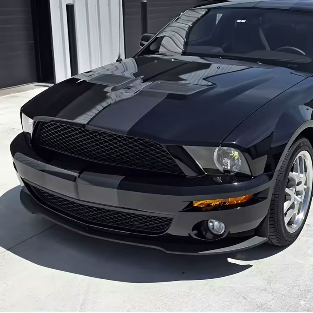 Frontkonverteringssats med belysning – Shelby GT500 stil (Mustang 05-09) - 7