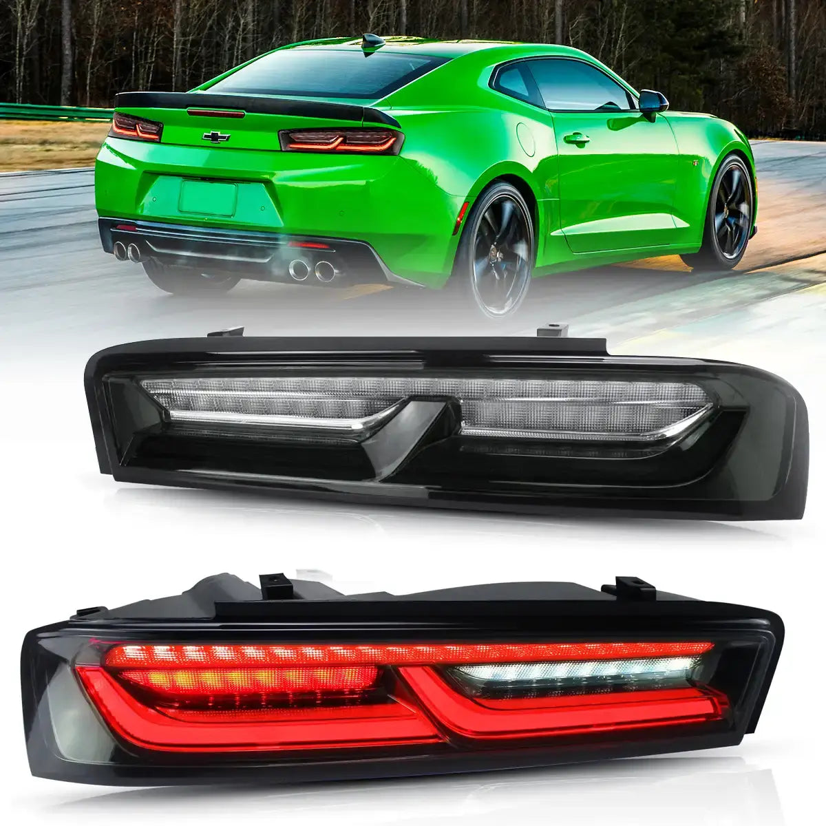 16-18 Chevrolet Camaro Vland Full LED bakljus (Fit för US Models) - 11