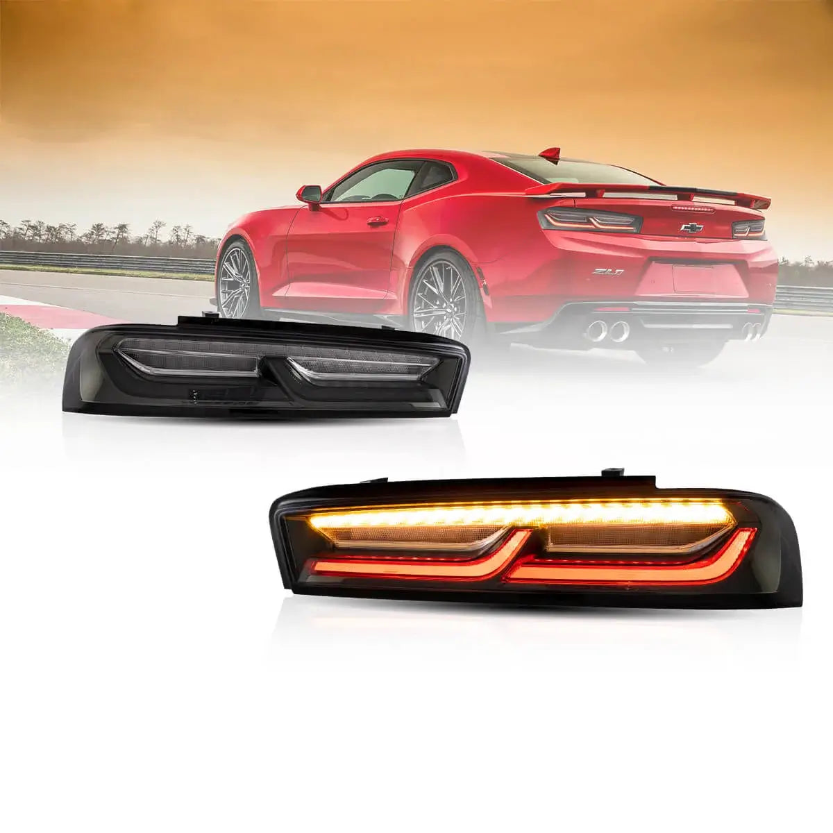 16-18 Chevrolet Camaro Vland Full LED bakljus (Fit för US Models) - 13