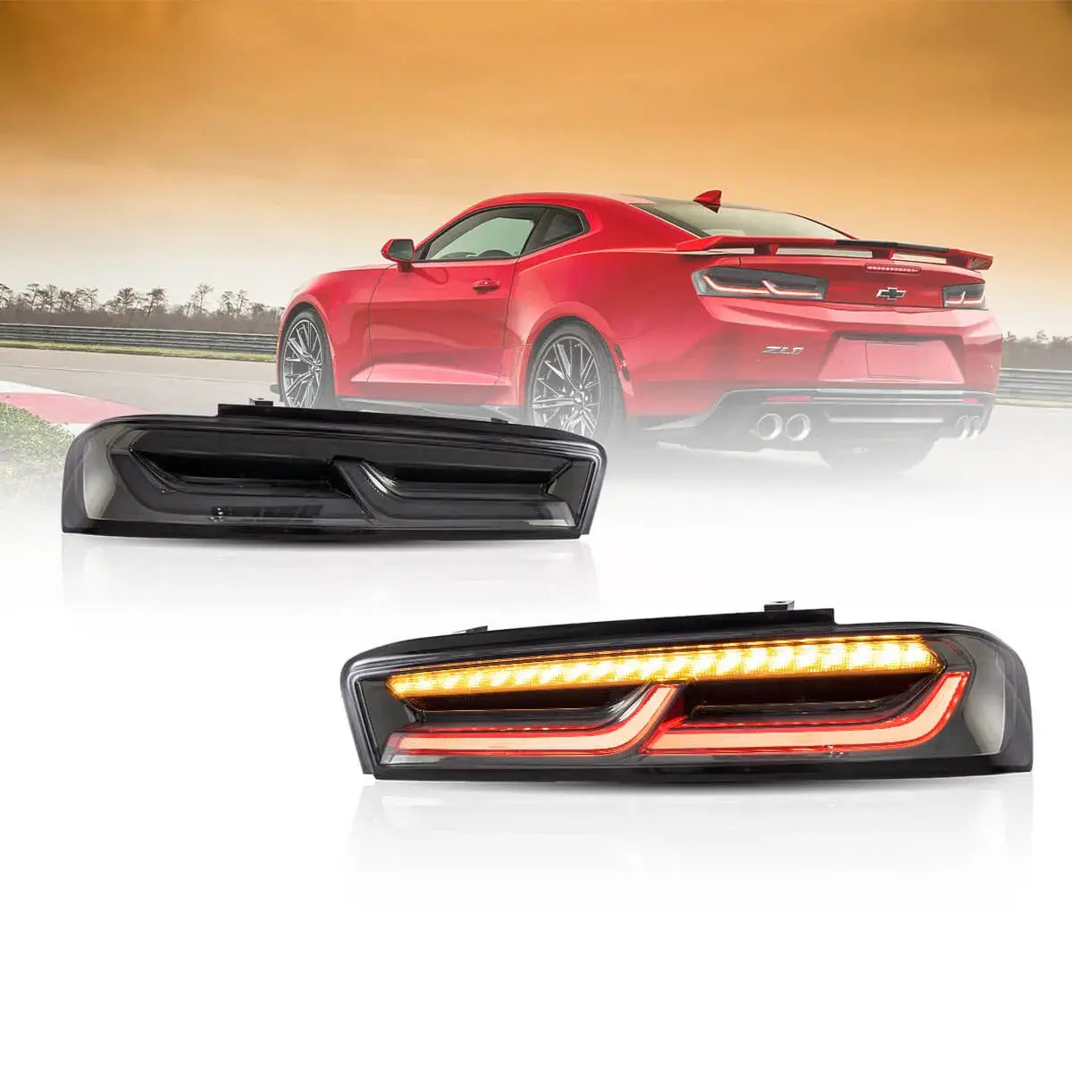 16-18 Chevrolet Camaro Vland Full LED bakljus (Fit för US Models) - 5