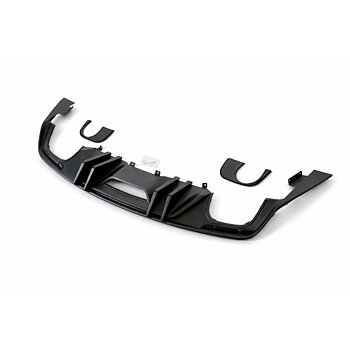 Bakre diffuser – COMPETITION – enkla eller fyra ändrör – mattsvart (Mustang 15-17 GT Premium, EcoBoost Premium)