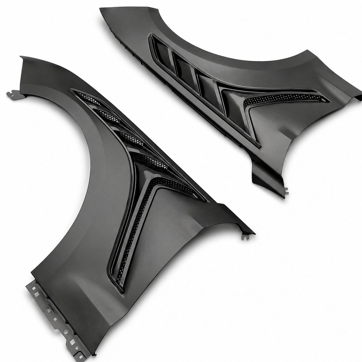 Aluminiumskärmar – GTD stil – sats (Mustang 18-23 GT, Ecoboost) - 2