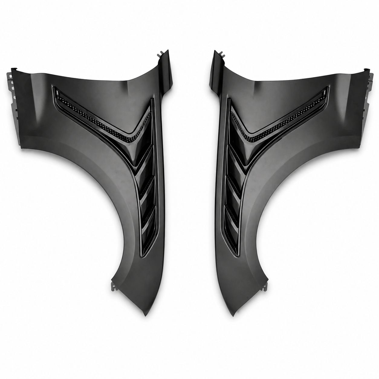Aluminiumskärmar – GTD stil – sats (Mustang 18-23 GT, Ecoboost) - 4