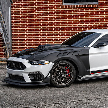 Aluminiumskärmar – GTD stil – sats (Mustang 18-23 GT, Ecoboost)