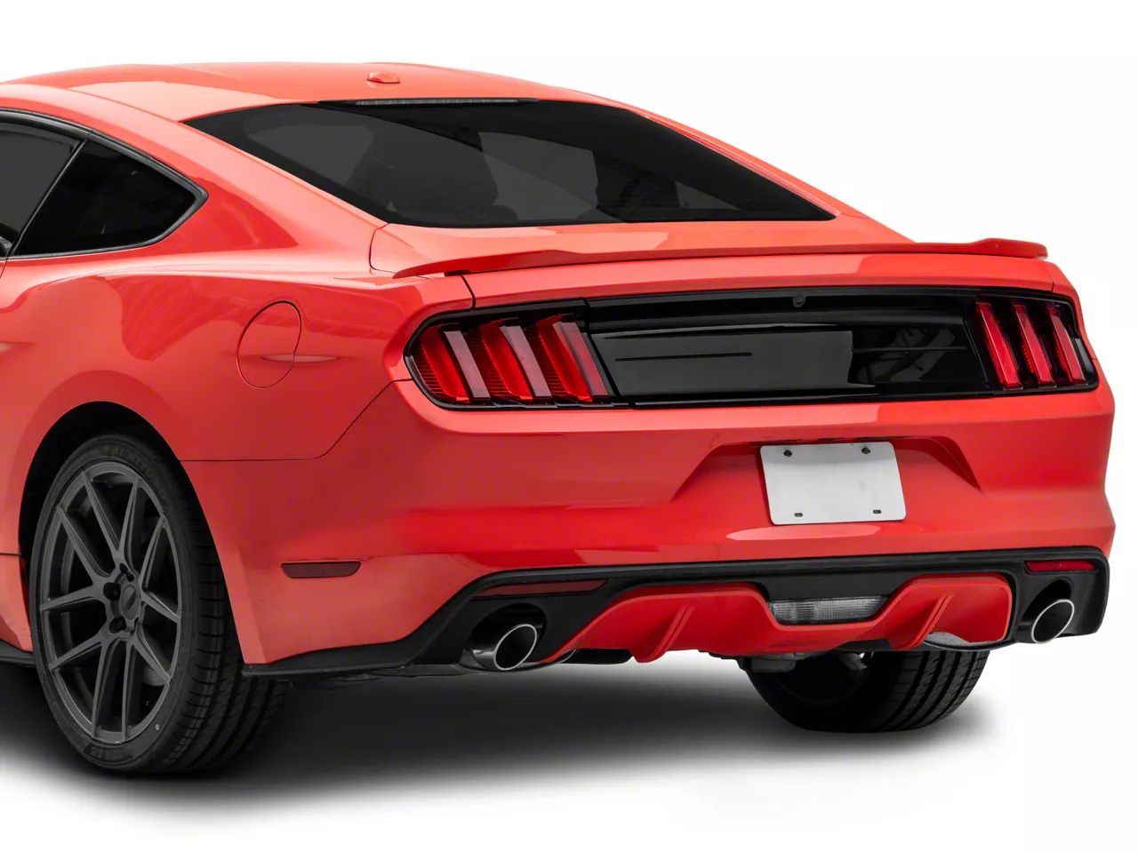 Bakluckepanel – PERFORMANCE – blanksvart (Mustang 15-23) - 8