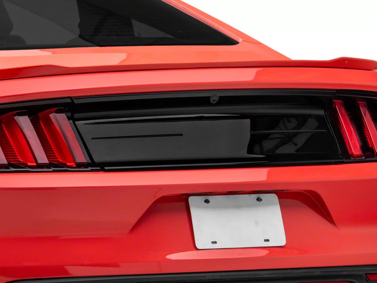 Bakluckepanel – PERFORMANCE – blanksvart (Mustang 15-23) - 7