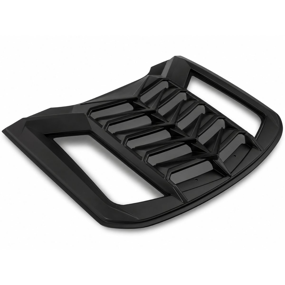 Bakrutelouver – LB stil – mattsvart (Mustang 15-26 Fastback) - 2