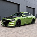 Sidokjolsförlängningar – blanksvart (Charger 15-23 GT, SXT)
