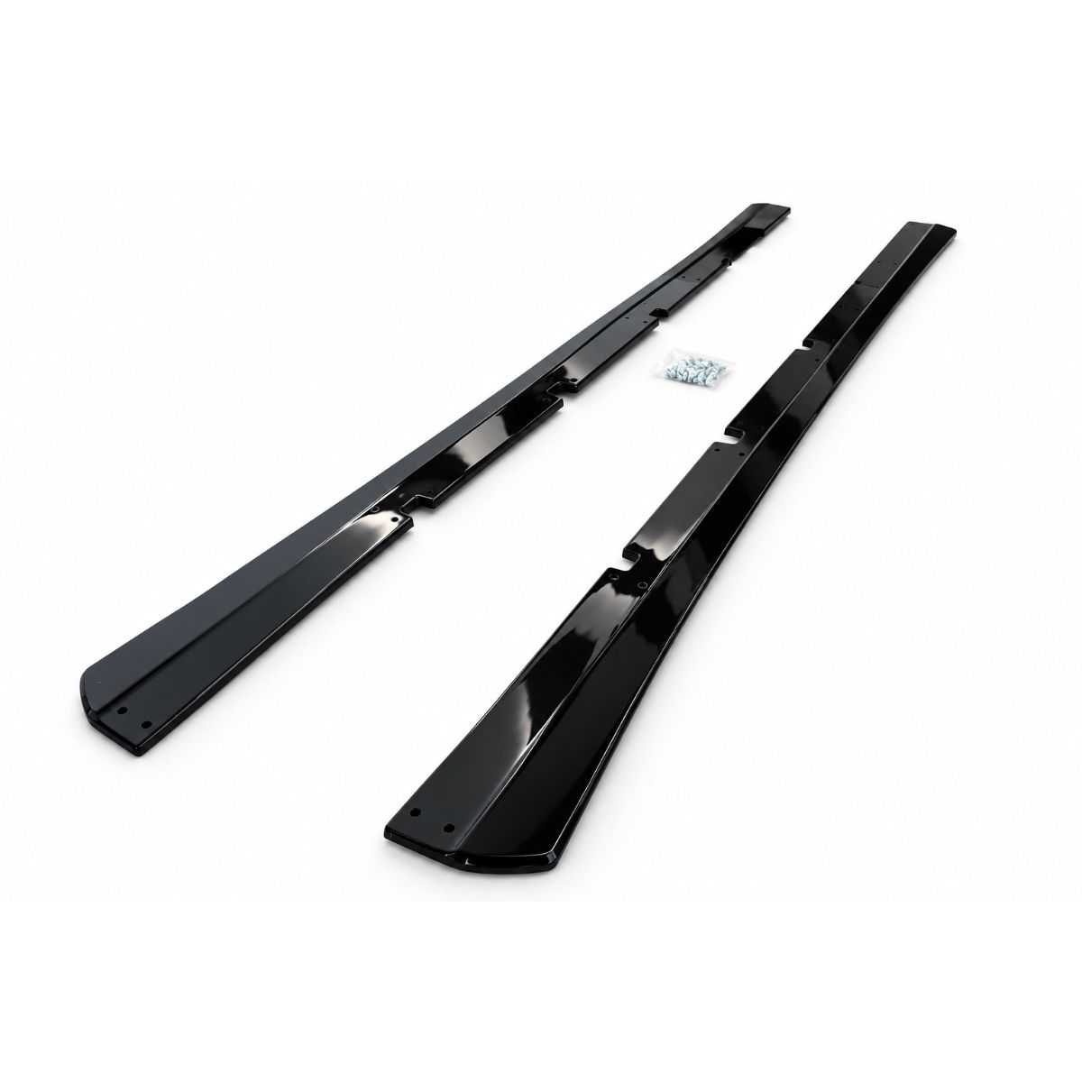 Sidokjolsförlängningar – blanksvart (Charger 15-23 GT, SXT) - 2
