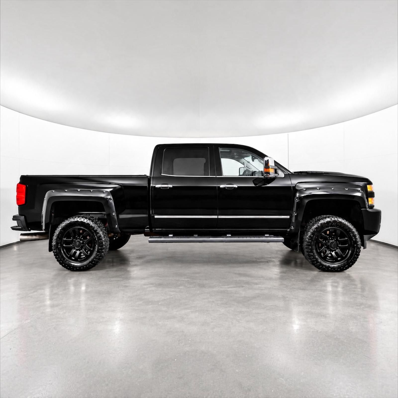 Skärmbreddare – nitad Pocket-stil (Silverado 14-18 2500HD/3500HD) - 5