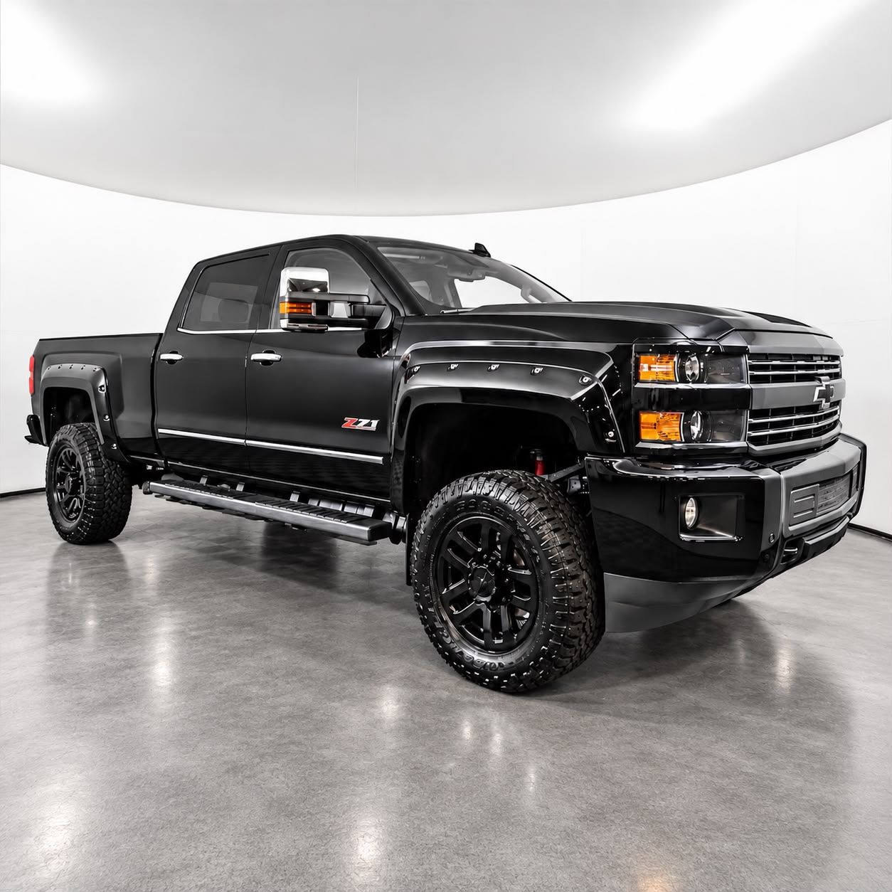 Skärmbreddare – nitad Pocket-stil (Silverado 14-18 2500HD/3500HD) - 3