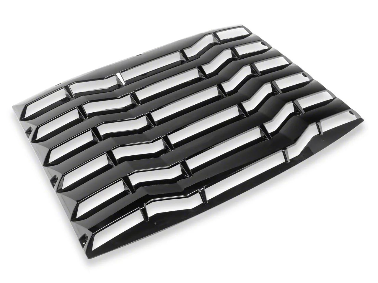 Bakrutelouver – blanksvart – MP CONCEPTS (Mustang 05-14 Coupe) - 2