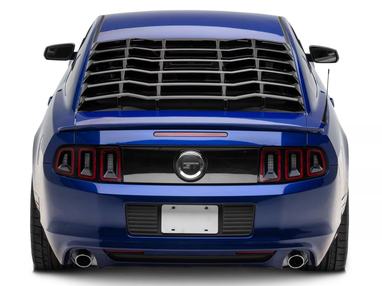 Bakrutelouver – blanksvart – MP CONCEPTS (Mustang 05-14 Coupe) - 8