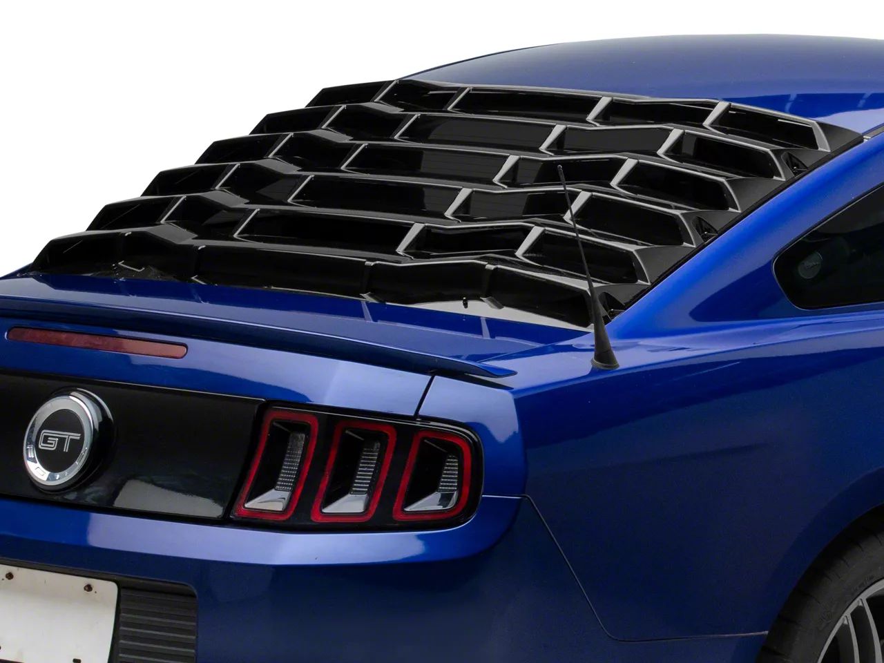 Bakrutelouver – blanksvart – MP CONCEPTS (Mustang 05-14 Coupe) - 9