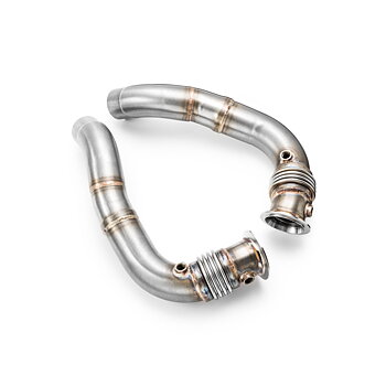 RM Motors downpipe BMW F06, F12, F13 650i, 650ix, M6 N63N, S63N