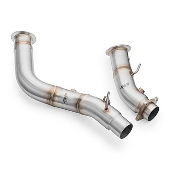 RM Motors downpipe BMW M4 CS, M4 Competition, M4 GTS (F82/F83) S55 GPF/OPF