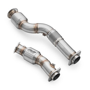 RM Motors downpipe med katalysator BMW M3 Competition (G80, G81) S58B, M4 (G82 / G83) 3.0 S58