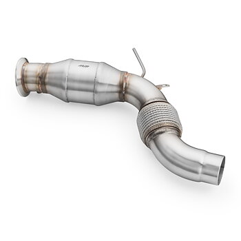 RM Motors downpipe BMW F06, F12, F13 640d/dx N57Z med katalysator