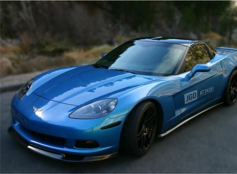 ZR1 Style Frontläpp (CORVETTE C6 05-13 BASE)