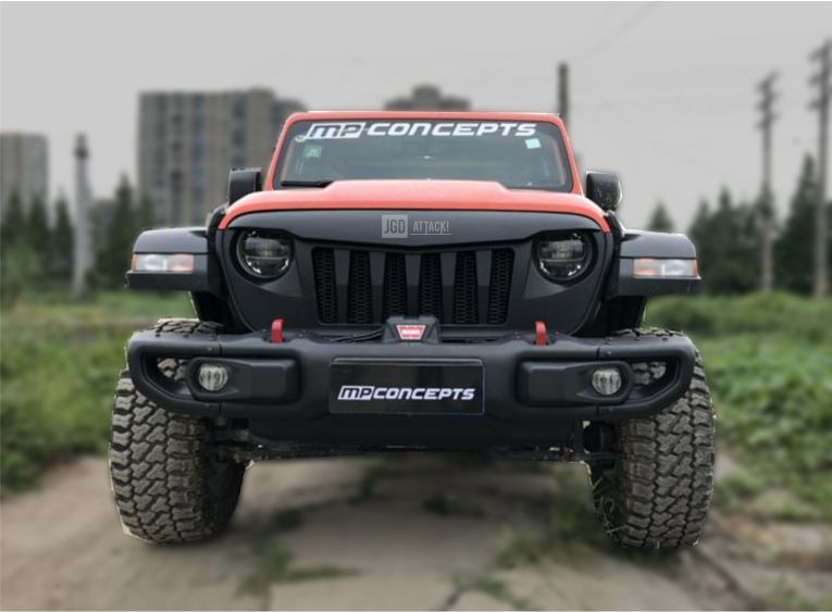 Aluminum Fram Stötfångare (WRANGLER 18-20 JL)