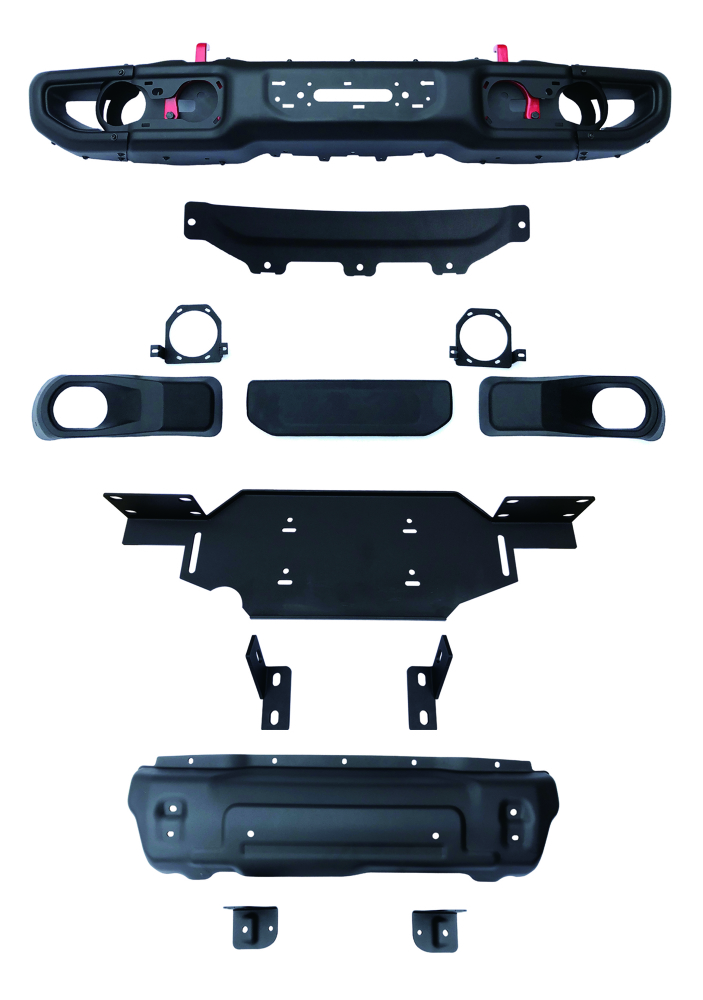 Aluminum Fram Stötfångare (WRANGLER 18-20 JL) - 2