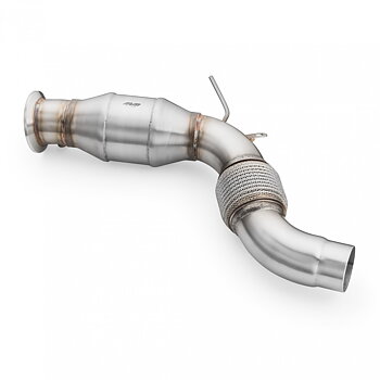 RM Motors downpipe BMW E90, E91, E92, E93 325d, 330d/xd N57 med katalysator