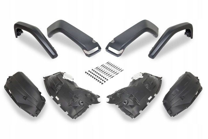 Skärmbreddare Set för extre frigång (JEEP WRANGLER 2018-2020 JL) - 3