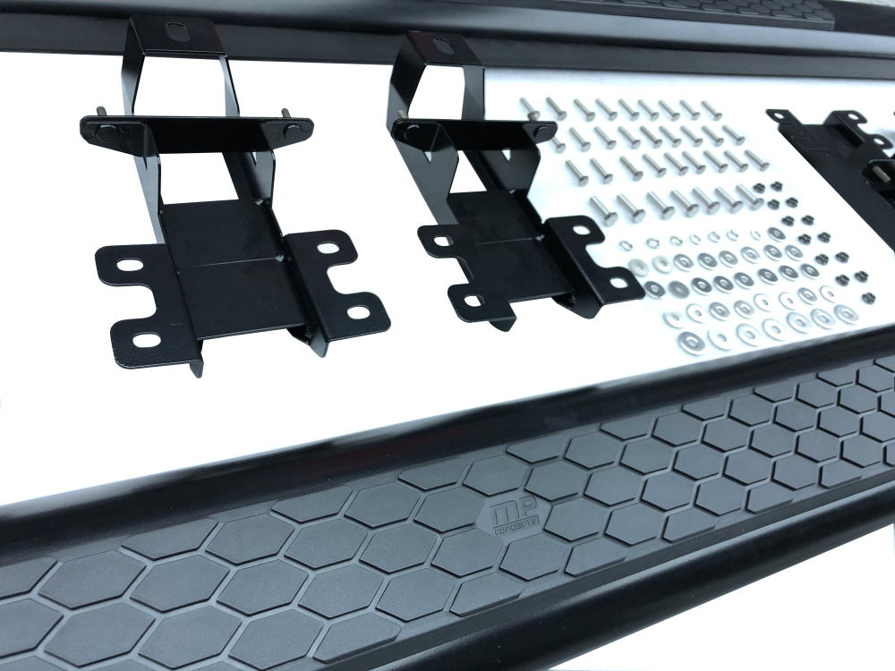 Aluminum Side Steps - Svart Textur (WRANGLER 18-20 JL 4-doors) - 3