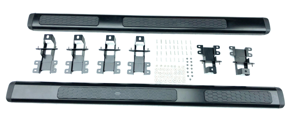 Aluminum Side Steps - Svart Textur (WRANGLER 18-20 JL 4-doors) - 2